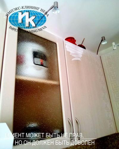 Мойка мебели на кухне после ремонта