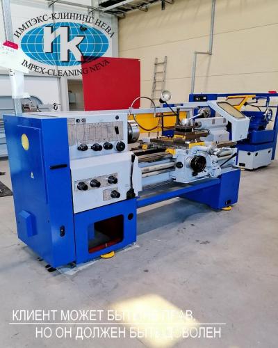 Станок после чистки и окрашивания