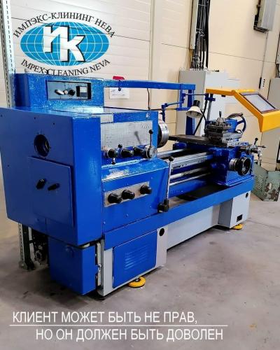 Станок после окончания работ