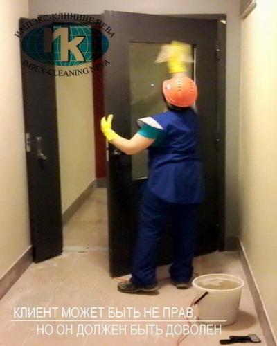 уборка после строительства