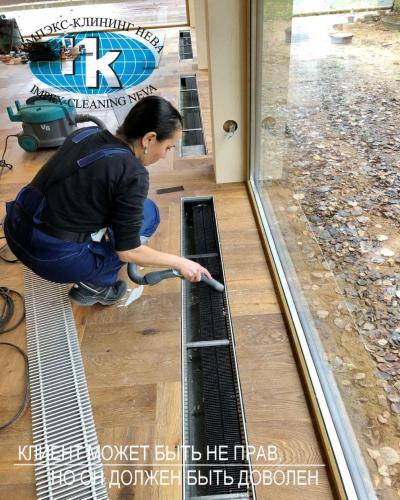 Клининг загородного дома после окончания строительства